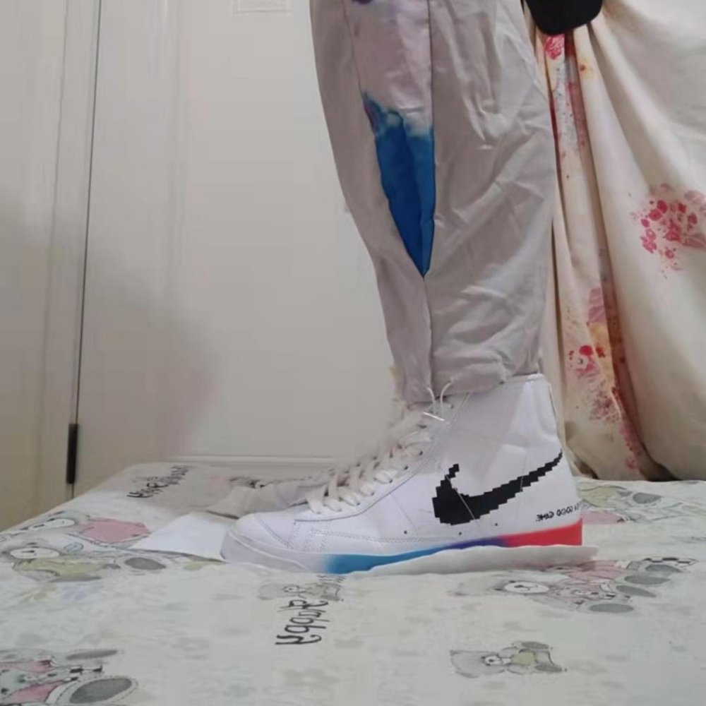 Nike Blazer Mid Sneakers Shoes. - Picture 5 of 6